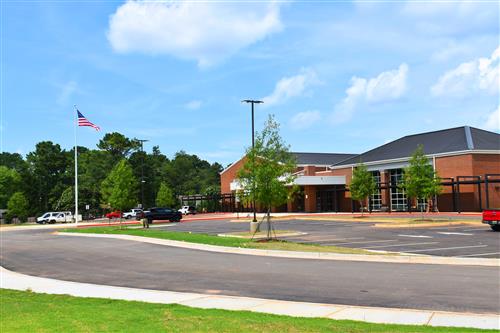 front view of school